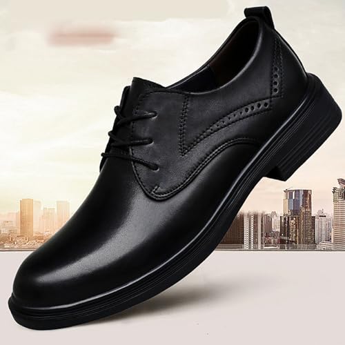 GUREITOJP] レザー ビジネスシューズ 27.5cm レースアップシューズ